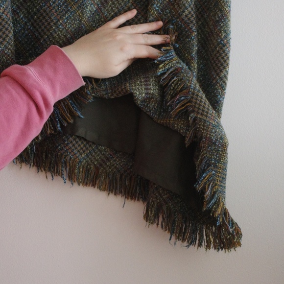 Vintage asimetrical tweed skirt - Picture 7 of 10